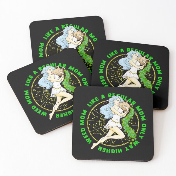Item preview, Aquarius Zodiac Sign Marijuana Week Mom Cannabis designed and sold by SnowStore98.