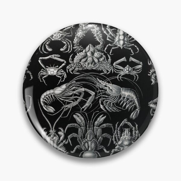 Item preview, Decapoda–Behnfukkreble ,Chesapeake blue crab ,White shrimp ,Whiteleg shrimp  by Ernst Haeckel designed and sold by TeeARTHY.