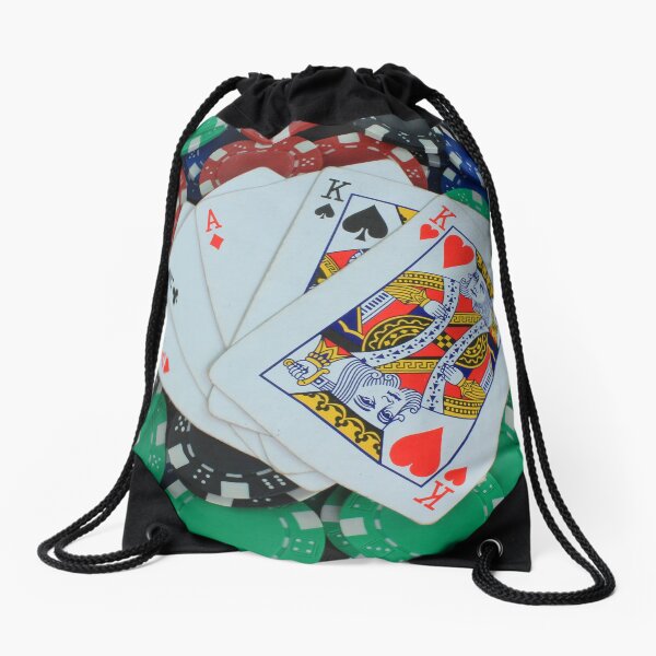 Poker Chips Drawstring Bags Redbubble