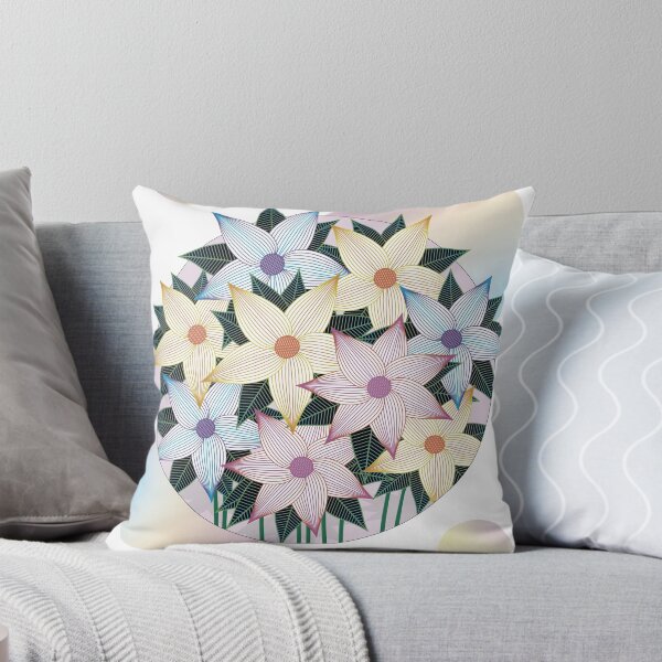Foliage I Throw Pillow