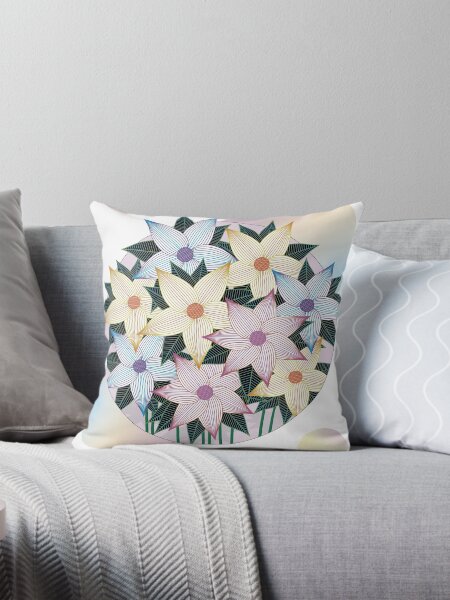 Foliage I Throw Pillow