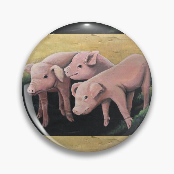 Item preview, 3 pigs in a field designed and sold by LeJeuneGifts.