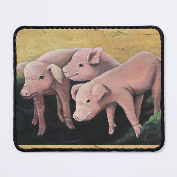 Item preview, 3 pigs in a field designed and sold by LeJeuneGifts.
