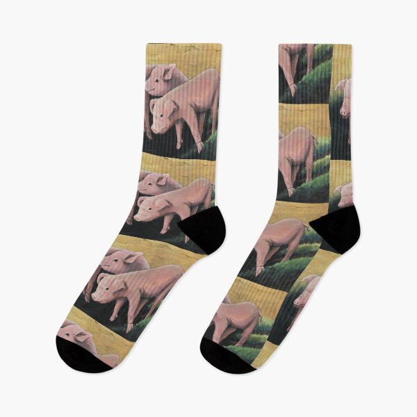 Item preview, 3 pigs in a field designed and sold by LeJeuneGifts.
