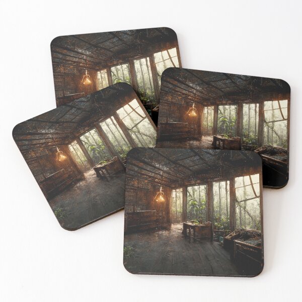 Item preview, Abandoned lobby designed and sold by AmazinfArt.