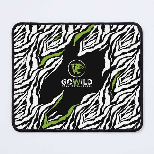 Item preview, GOWILD Seamless Zebra Panther / Cougar Design - black designed and sold by GOWILDstyle.