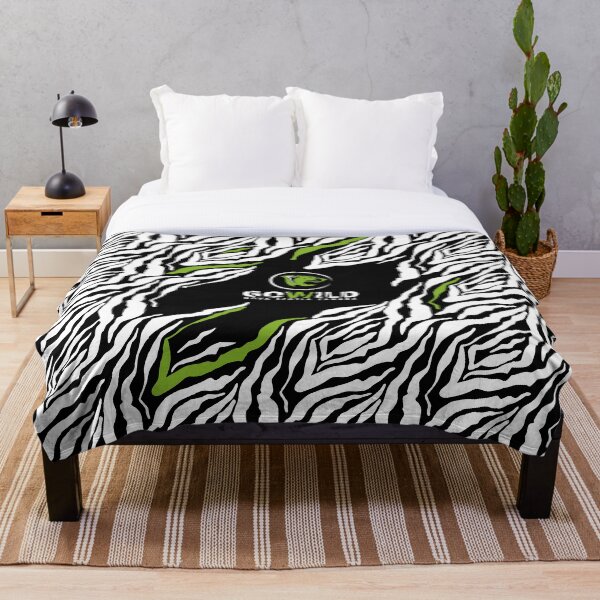 Item preview, GOWILD Seamless Zebra Panther / Cougar Design - negro designed and sold by GOWILDstyle.