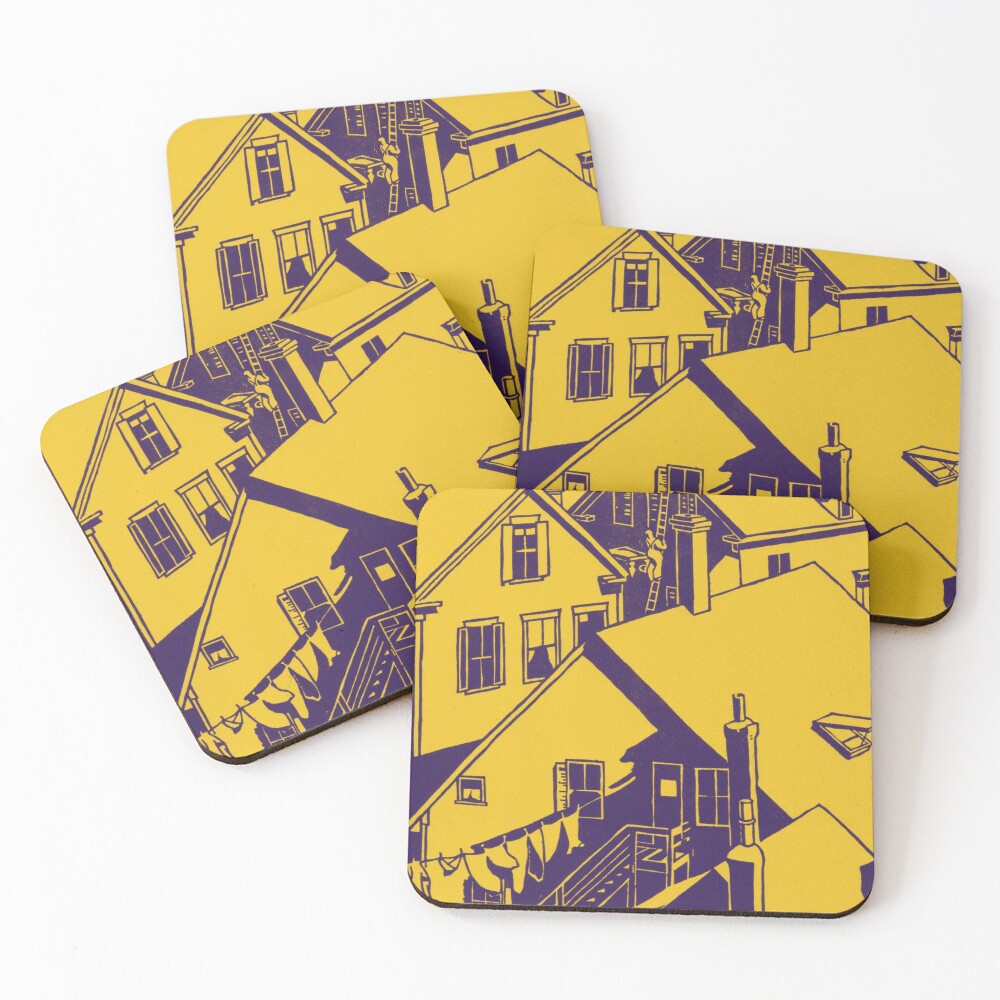 Item preview, Coasters (Set of 4) designed and sold by HistoryDesigns.
