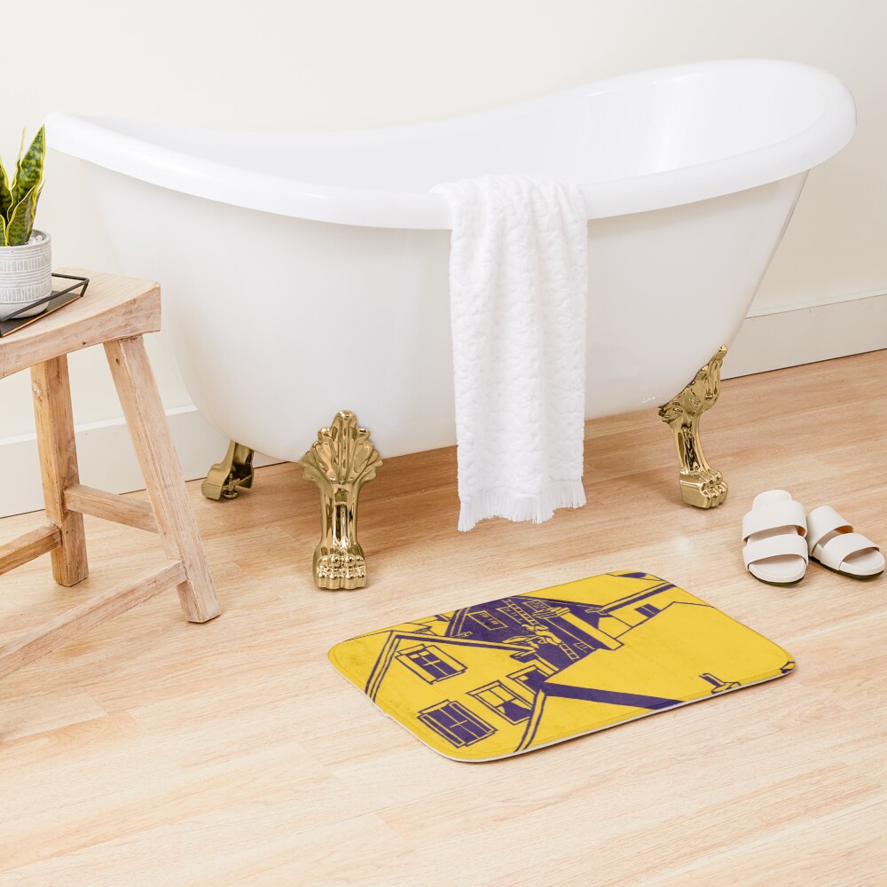 Item preview, Bath Mat designed and sold by HistoryDesigns.