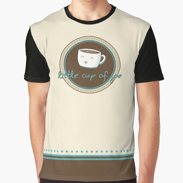 Little Joe the Happy Coffee Graphic T-Shirt