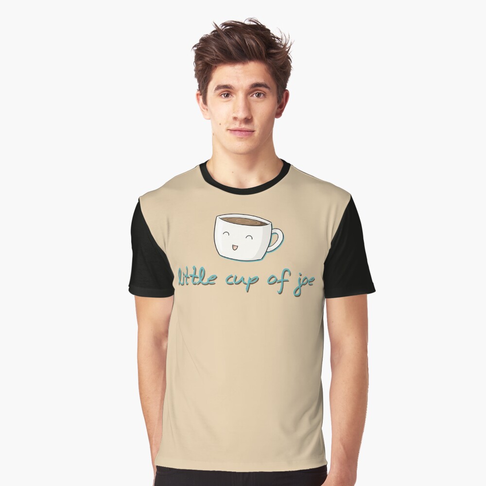 Little Joe the Happy Coffee (simple) Graphic T-Shirt