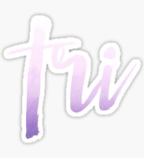 Tri Sticker