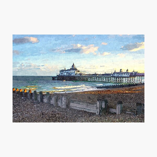 "Eastbourne Pier" Photographic Print for Sale by TrevorHarvey Redbubble