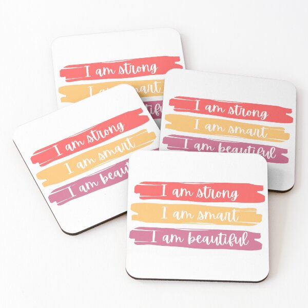 Item preview, I am Strong, I am Smart, I am Beautiful designed and sold by PurpleNotebook.