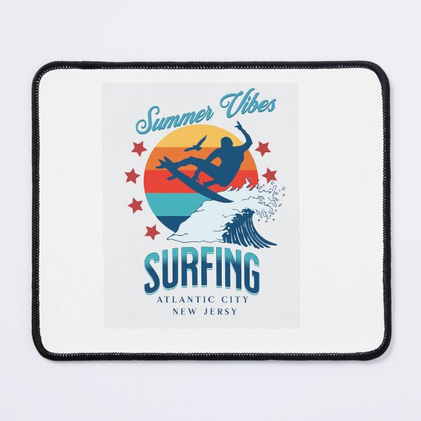 Item preview, Show your pride with our one of a kind design and display one of the best places to surf in the USA. Best sports activity Beautiful Atlantic City Beach! designed and sold by gratefulshop.