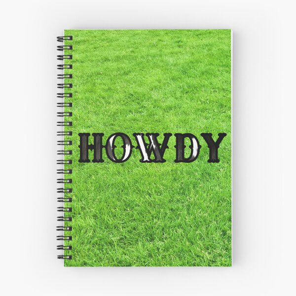 Item preview, Howdy Howdy Howdy - Cow And Pasture designed and sold by ThePhraseShop.