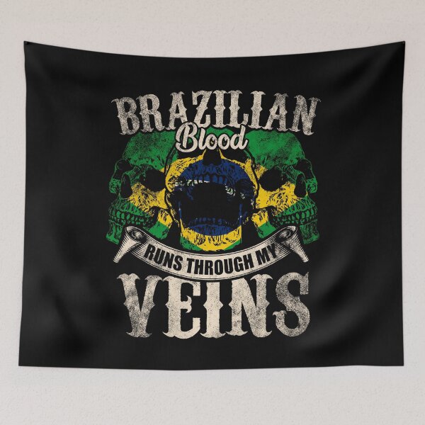 Item preview, Brazilian blood flows through my veins designed and sold by Mila1946.