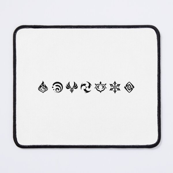 Item preview, Genshin Impact Elements designed and sold by hennahsheikh.
