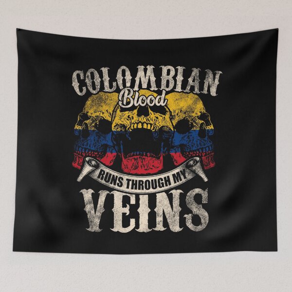 Item preview, Colombian blood flows through my veins designed and sold by Mila1946.
