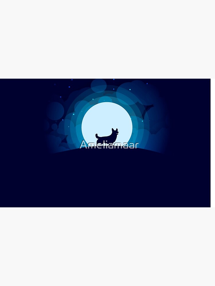 Corgi Shadow Wolf by Ameliamaar