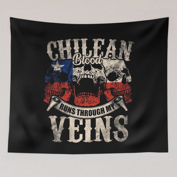 Item preview, Chilean blood flows through my veins designed and sold by Mila1946.
