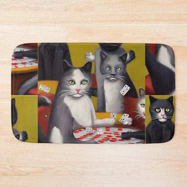 Item preview, Poker Cat designed and sold by RTrivella.