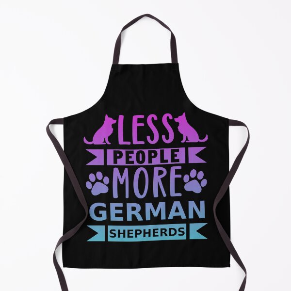 Item preview, Less people more german shepherds. Cute german shepherd quote in gradient style designed and sold by pureblacks.