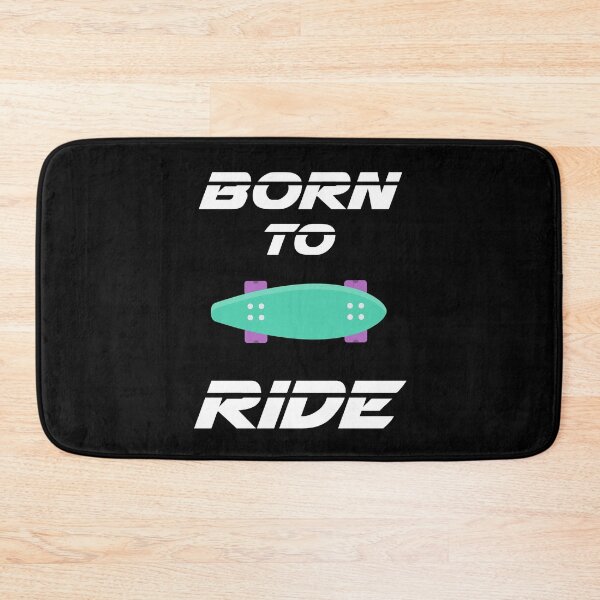 Item preview, born to ride skateboard skate designed and sold by la-petite-folie.