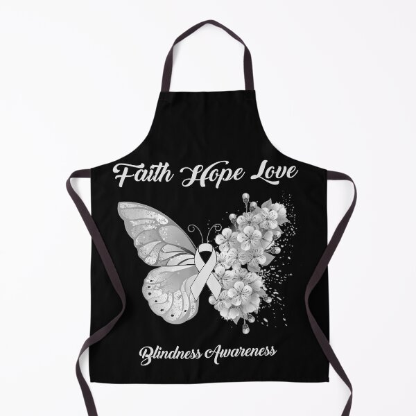 Item preview, Faith Hope Love Blindness Awareness Butterfly Ribbon Gifts designed and sold by Adropine.