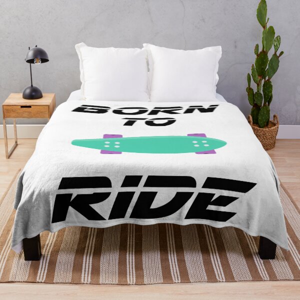 Item preview, born to ride skateboard skate designed and sold by la-petite-folie.