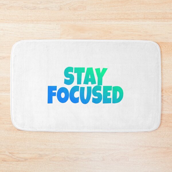 Item preview, Stay focused - blue green designed and sold by UNIX-G.