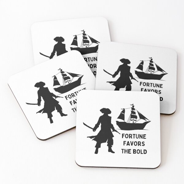 Item preview, Fortune Favors the Bold designed and sold by likeitdrtloveit.