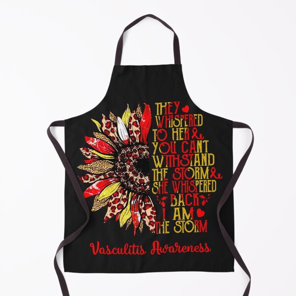 Item preview, I Am The Storm Sunflower Leopard Vasculitis Awareness designed and sold by rechardtee.