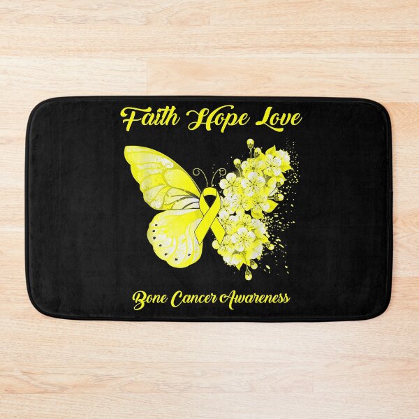 Item preview, Faith Hope Love Bone Cancer Awareness Butterfly Ribbon Gifts designed and sold by Adropine.
