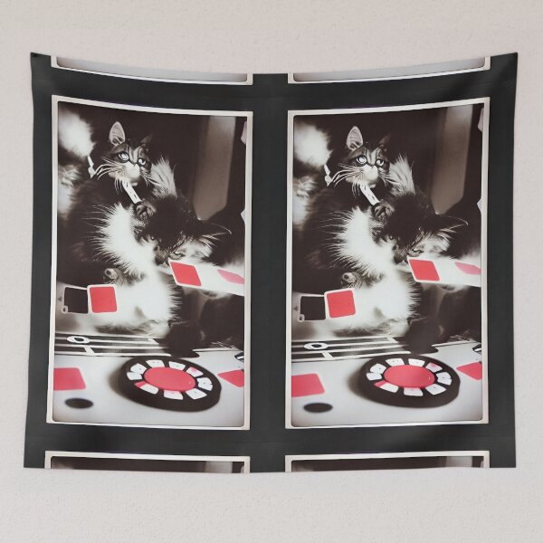 Item preview, Poker Cat designed and sold by RTrivella.