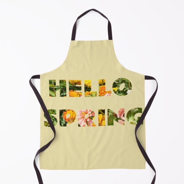 Item preview, Hello Spring green design with image inside text. designed and sold by moxdesign.