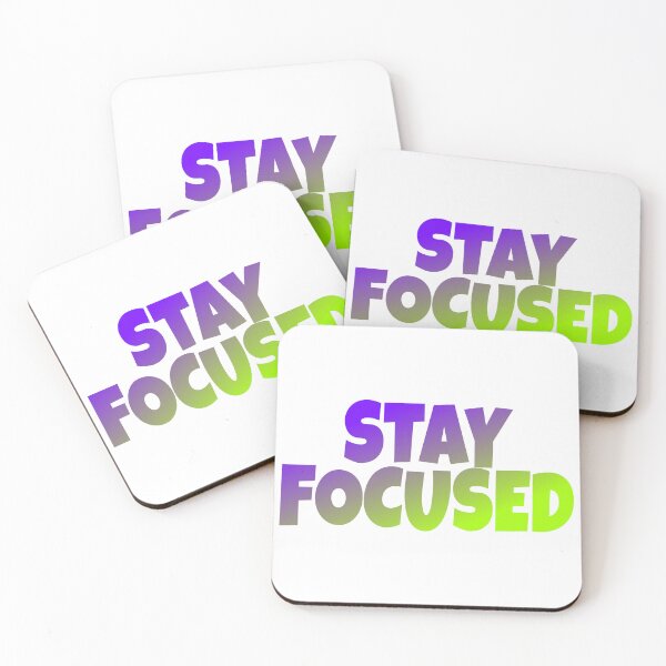 Item preview, Stay focused - purple  designed and sold by UNIX-G.