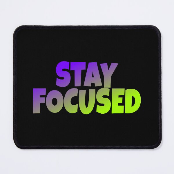 Item preview, Stay focused - purple  designed and sold by UNIX-G.