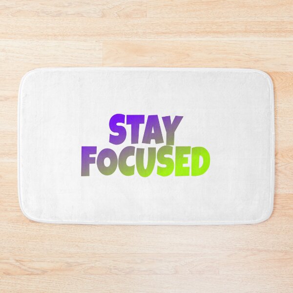 Item preview, Stay focused - purple  designed and sold by UNIX-G.