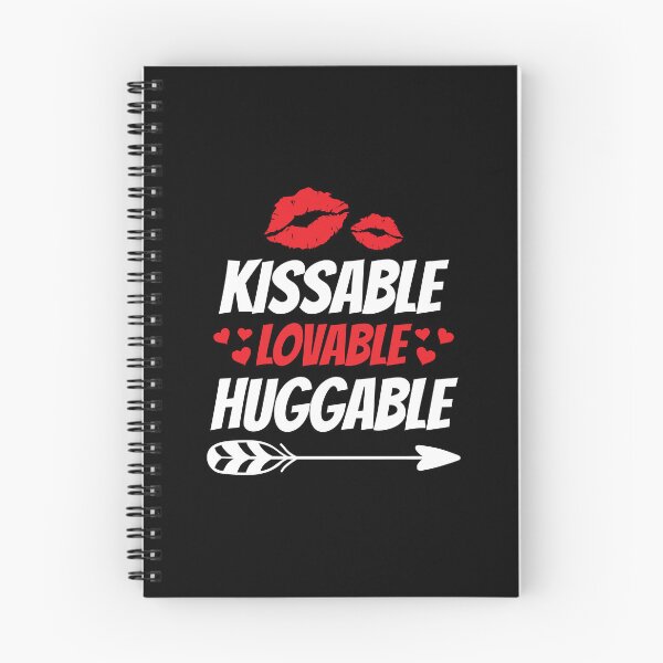 Item preview, Kissable Lovable Huggable Clothes Gift for Him Her Valentine designed and sold by haselshirt.