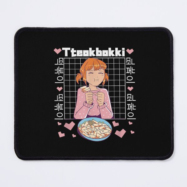 Item preview, korean Girl Eating Tteokbokki Korean Food Lovers Kpop designed and sold by dolsy-store.