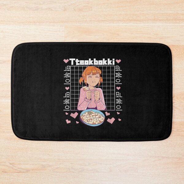Item preview, korean Girl Eating Tteokbokki Korean Food Lovers Kpop designed and sold by dolsy-store.