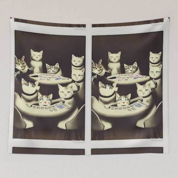 Item preview, Poker Cat designed and sold by RTrivella.
