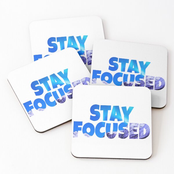 Item preview, Stay focused - dark bleu  designed and sold by UNIX-G.