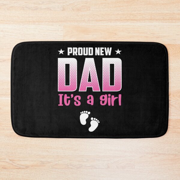 Item preview, Proud New Dad Its A Girl Baby Gender Reveal Pink Fathers Day designed and sold by haselshirt.