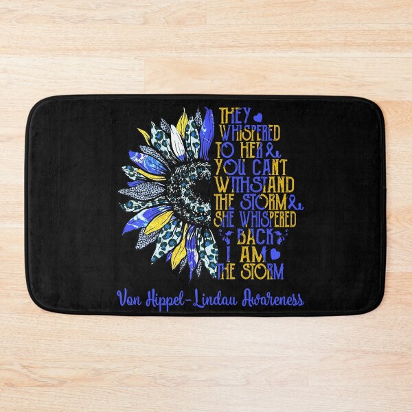 Item preview, I Am The Storm Sunflower Leopard Von Hippel-Lindau Awareness designed and sold by rechardtee.