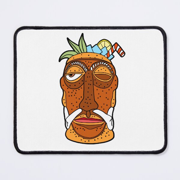 Item preview, Tiki Head  designed and sold by nerdpins.