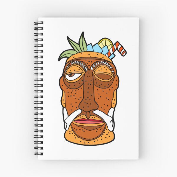 Item preview, Tiki Head  designed and sold by nerdpins.