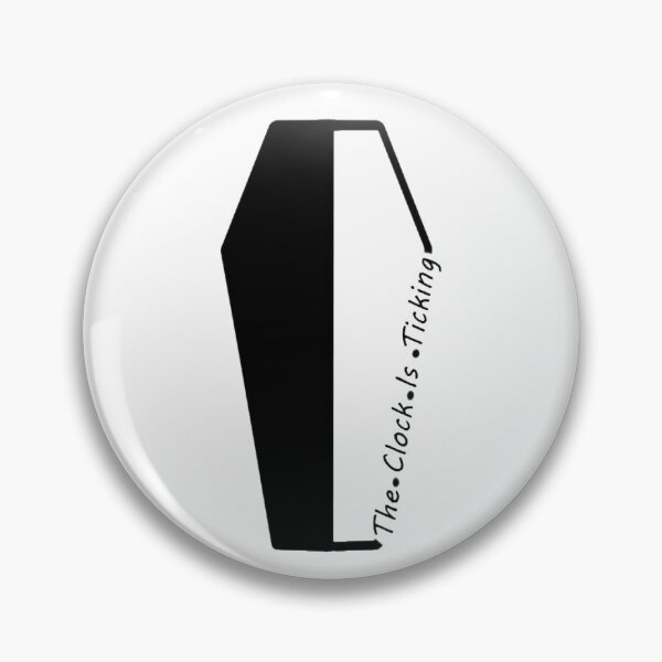Item preview, The Clock Is Ticking coffin designed and sold by Samantha Le Quesne.