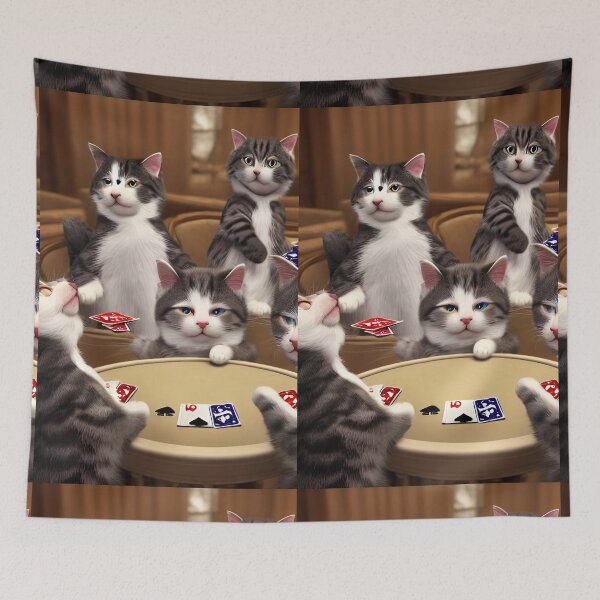 Item preview, Poker Cat designed and sold by RTrivella.